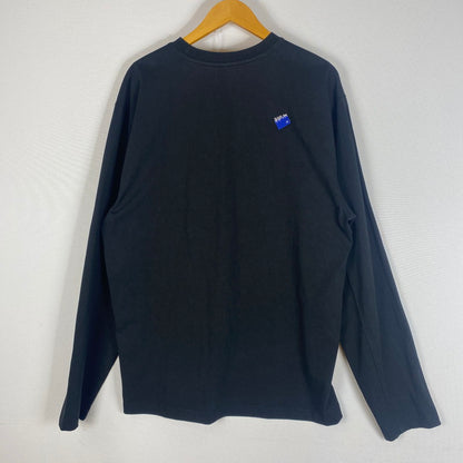 【中古品】【メンズ】 ADERERROR アーダーエラー TRS TAG SWEAT SHIRT BO42FYTS0201 TRSタグ スウェット シャツ 長袖 トップス 141-260508-ks-05-tei サイズ：L カラー：ブラック 万代Net店