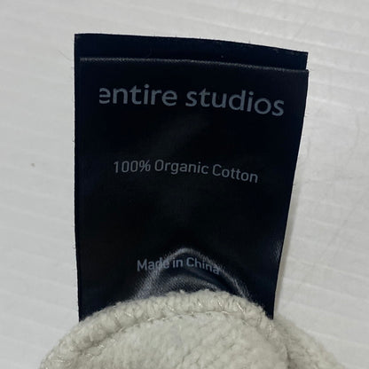 【中古品】【メンズ】 ENTIRE STUDIOS エンタイアスタジオ BOX CREW ES2126 ボックス クルー トップス プルオーバー トレーナー 140-260508-ks-06-fuzh サイズ：L カラー：アイボリー 万代Net店
