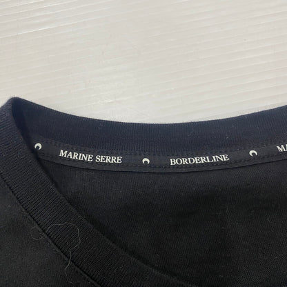 【中古品】【メンズ】 MARINE SERRE マリーンセル REGENERATED CALENDAR TEE リジェナレイティド カレンダー Tシャツ 半袖 トップス 141-260508-ks-14-tei サイズ：XXL カラー：ブラック 万代Net店