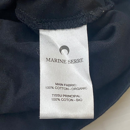 【中古品】【メンズ】 MARINE SERRE マリーンセル REGENERATED CALENDAR TEE リジェナレイティド カレンダー Tシャツ 半袖 トップス 141-260508-ks-14-tei サイズ：XXL カラー：ブラック 万代Net店