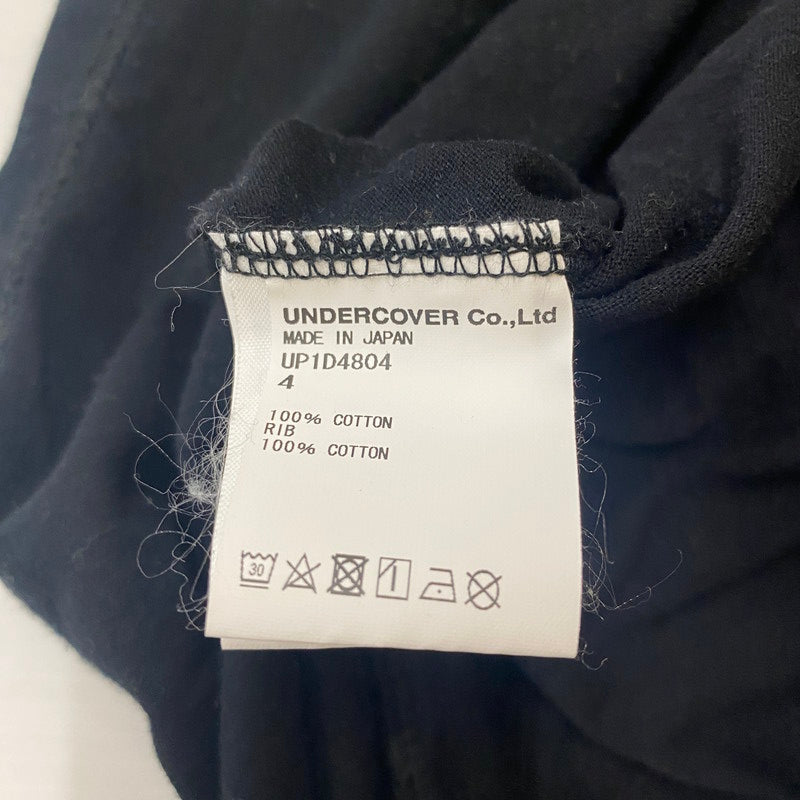 【中古品】【メンズ】 UNDERCOVER アンダーカバー 24SS TEE UC FOR ALL REBELS BUG_EM Tシャツ 半袖 トップス 140-260508-ks-11-tei サイズ：4 カラー：ブラック 万代Net店