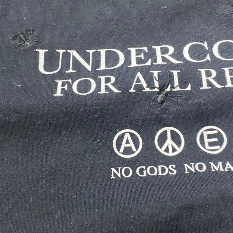 【中古品】【メンズ】 UNDERCOVER アンダーカバー 24SS TEE UC FOR ALL REBELS BUG_EM Tシャツ 半袖 トップス 140-260508-ks-11-tei サイズ：4 カラー：ブラック 万代Net店