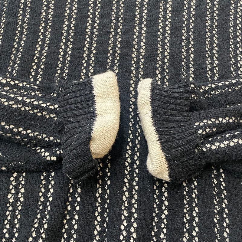 【中古品】【メンズ】 Maison MIHARA YASUHIRO メゾン ミハラヤスヒロ SWEATER A10SW512 セーター 長袖 トップス 140-260508-ks-09-fuzh サイズ：46 カラー：ブラック 万代Net店