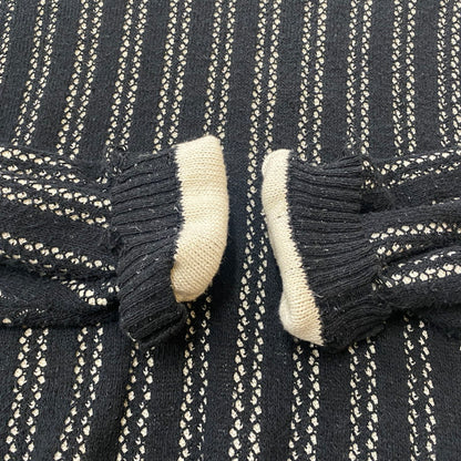 【中古品】【メンズ】 Maison MIHARA YASUHIRO メゾン ミハラヤスヒロ SWEATER A10SW512 セーター 長袖 トップス 140-260508-ks-09-fuzh サイズ：46 カラー：ブラック 万代Net店