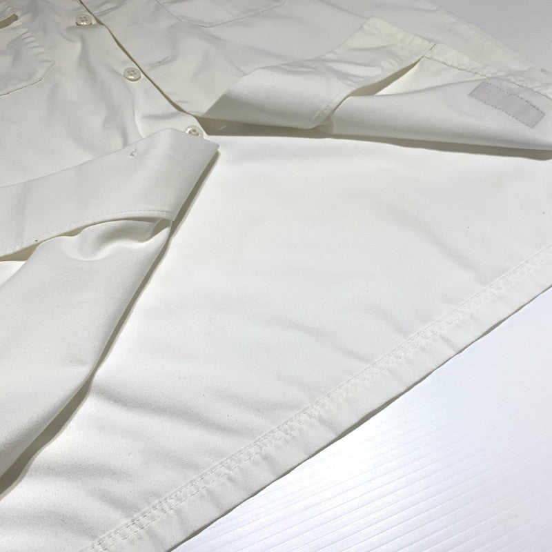 【中古品】【メンズ】 NEIGHBORHOOD ネイバーフッド CLASSIC WORK EC-SHIRT.L/S 172TSNH-SHM03 クラシック ワーク シャツ ロングスリーブ 長袖 トップス 142-260615-yo-09-tei サイズ：M カラー：ホワイト 万代Net店