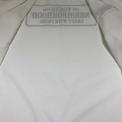 【中古品】【メンズ】 NEIGHBORHOOD ネイバーフッド CLASSIC WORK EC-SHIRT.L/S 172TSNH-SHM03 クラシック ワーク シャツ ロングスリーブ 長袖 トップス 142-260615-yo-09-tei サイズ：M カラー：ホワイト 万代Net店