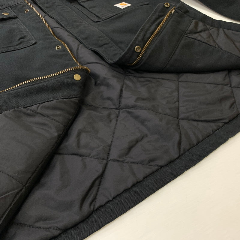 【現状渡し品】【メンズ】 Carhartt カーハート MULTI POCKET DUCK HUNTING JACKET EC078 マルチ ポケット ダック ハンティング ジャケット アウター ワークジャケット 145-260507-ko-08-tei サイズ：M カラー：ブラック 万代Net店