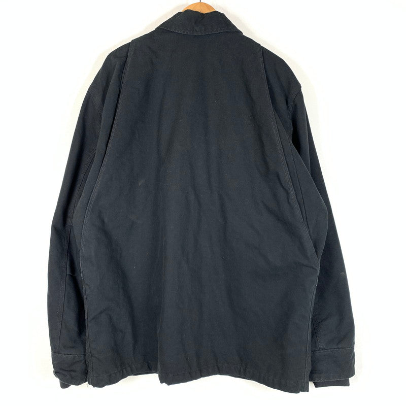 【現状渡し品】【メンズ】 Carhartt カーハート MULTI POCKET DUCK HUNTING JACKET EC078 マルチ ポケット ダック ハンティング ジャケット アウター ワークジャケット 145-260507-ko-08-tei サイズ：M カラー：ブラック 万代Net店