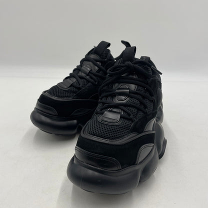【中古品】【メンズ】 GROUNDS グラウンズ MOOPIE JAWS ムーピー ジョーズ スニーカー 靴 シューズ 162-260604-yo-05-tei サイズ：26cm カラー：ブラック 万代Net店