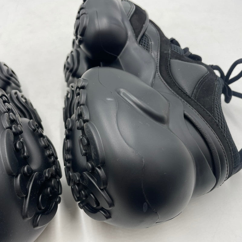 【中古品】【メンズ】 GROUNDS グラウンズ MOOPIE JAWS ムーピー ジョーズ スニーカー 靴 シューズ 162-260604-yo-05-tei サイズ：26cm カラー：ブラック 万代Net店