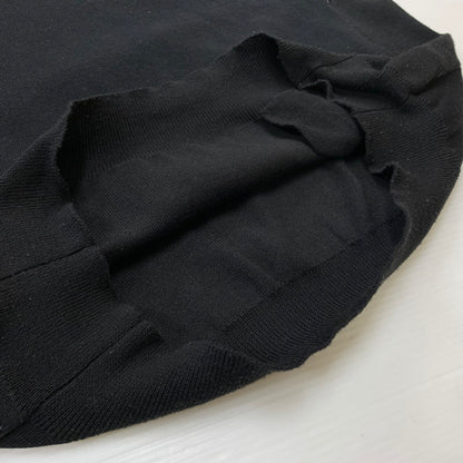 【中古品】【メンズ】 HUF ハフ OG LOGO PACK FALL CREWNECK SWEATER ロゴ パック フォール クルーネック セーター トップス プルオーバー 142-260508-ks-21-tei サイズ：M カラー：ブラック 万代Net店
