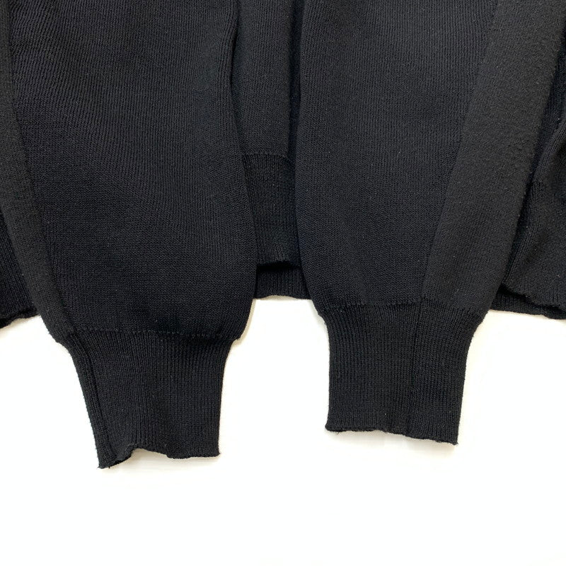【中古品】【メンズ】 HUF ハフ OG LOGO PACK FALL CREWNECK SWEATER ロゴ パック フォール クルーネック セーター トップス プルオーバー 142-260508-ks-21-tei サイズ：M カラー：ブラック 万代Net店