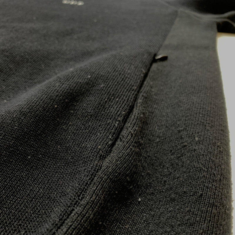【中古品】【メンズ】 HUF ハフ OG LOGO PACK FALL CREWNECK SWEATER ロゴ パック フォール クルーネック セーター トップス プルオーバー 142-260508-ks-21-tei サイズ：M カラー：ブラック 万代Net店
