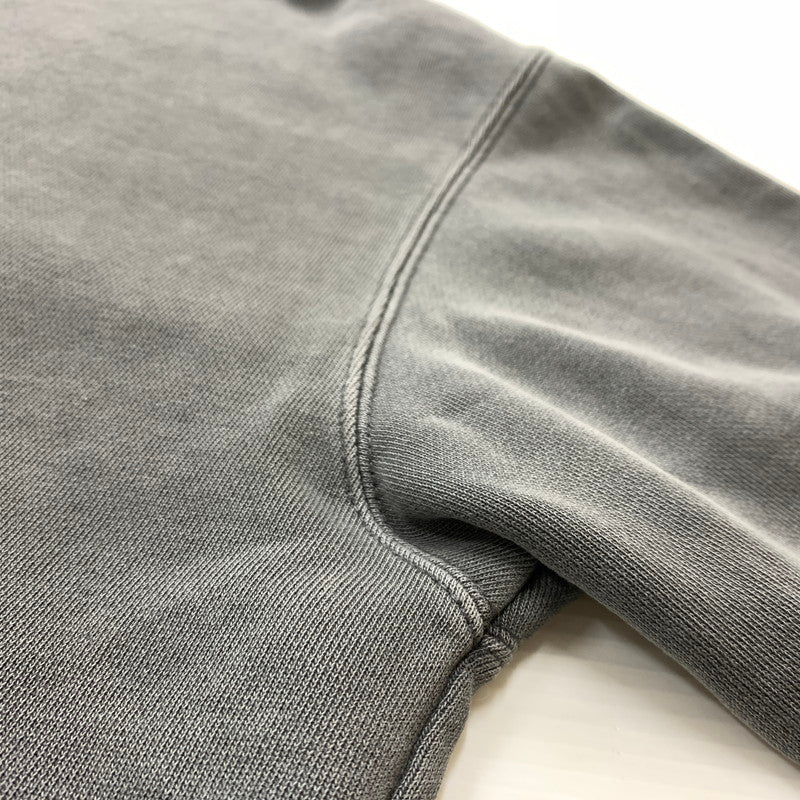 【現状渡し品】【メンズ】 Johnbull ジョンブル PIGMENTDYED SWEATSHIRT JM2541C01 ピグメントダイ スウェット トップス トレーナー 140-260508-ks-22-tei サイズ：M カラー：グレー 万代Net店