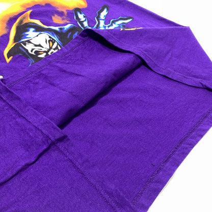 【中古品】【メンズ】 SUPREME シュプリーム GRIMREAPER S/S TEE グリムリーパー ショートスリーブ Tシャツ トップス 半袖 149-260507-ko-27-tei サイズ：M カラー：パープル 万代Net店