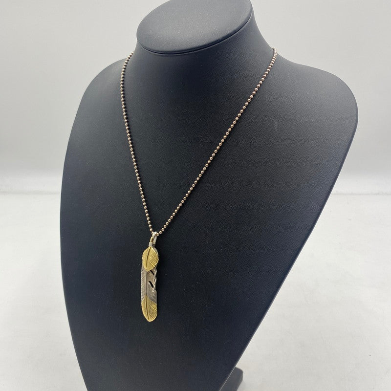 【中古品】【メンズ】 TADY&KING タディアンドキング tkgh-053 特大ハートK18ヘザー剣先K18 右向き アクセサリー ネイティブジュエリー 191-260511-ks-09-tei カラー：ゴールド/シルバー 万代Net店