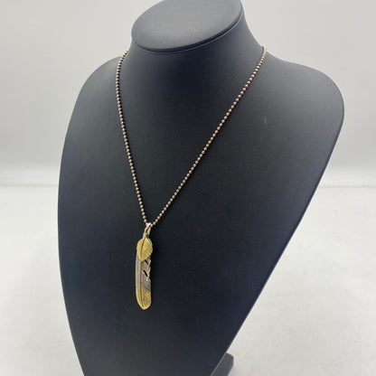 【中古品】【メンズ】 TADY&KING タディアンドキング tkgh-053 特大ハートK18ヘザー剣先K18 右向き アクセサリー ネイティブジュエリー 191-260511-ks-09-tei カラー：ゴールド/シルバー 万代Net店