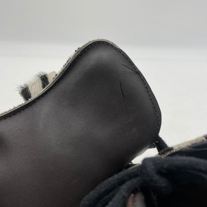 【中古品】【メンズ】 VETEMENTS ヴェトモン × NEWROCK ニューロック 別注 コラボ PLATFORM SNEAKERS "ZEBRA" プラットフォーム スニーカー ゼブラ 靴 シューズ 162-260604-yo-04-tei サイズ：42 カラー：ゼブラ 万代Net店