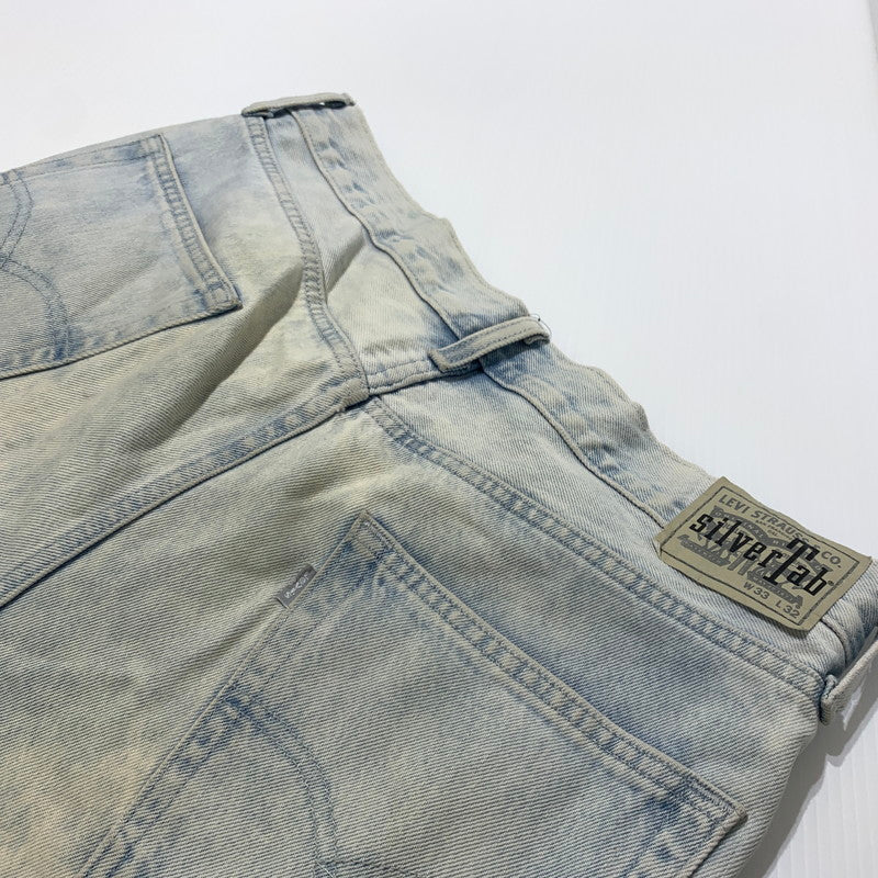 【中古品】【メンズ】 LEVI'S リーバイス SILVERTAB LOOSE DENIM PANT PC9-A3421-0002 シルバータブ ルーズ デニムパンツ ボトムス ジーンズ 156-260507-ko-20-tei サイズ：33 カラー：ブリーチ 万代Net店