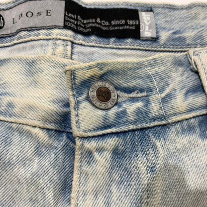 【中古品】【メンズ】 LEVI'S リーバイス SILVERTAB LOOSE DENIM PANT PC9-A3421-0002 シルバータブ ルーズ デニムパンツ ボトムス ジーンズ 156-260507-ko-20-tei サイズ：33 カラー：ブリーチ 万代Net店