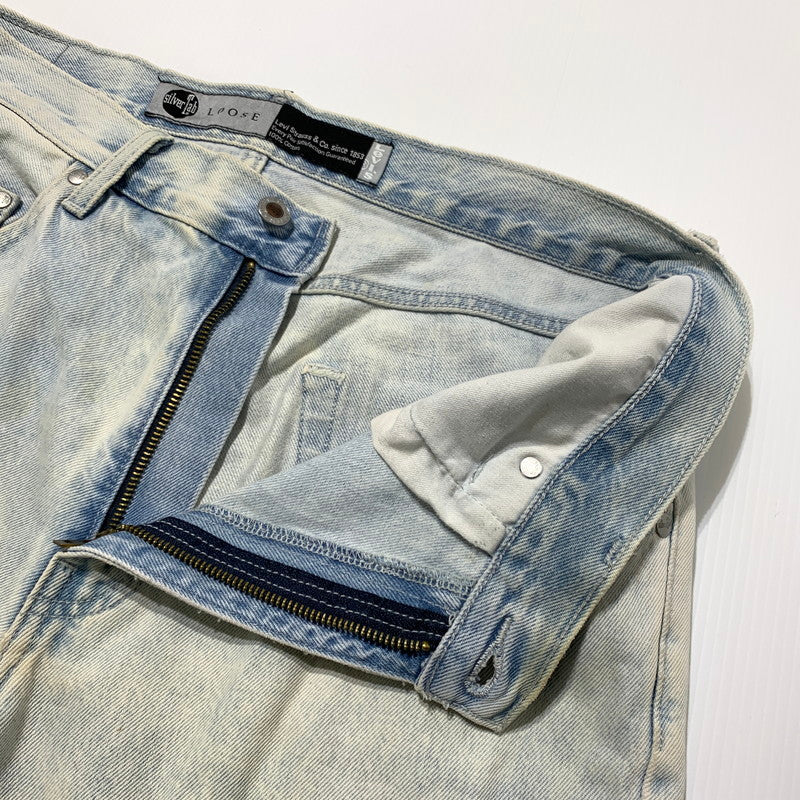 【中古品】【メンズ】 LEVI'S リーバイス SILVERTAB LOOSE DENIM PANT PC9-A3421-0002 シルバータブ ルーズ デニムパンツ ボトムス ジーンズ 156-260507-ko-20-tei サイズ：33 カラー：ブリーチ 万代Net店