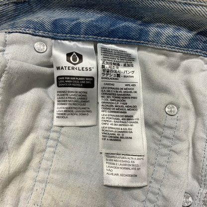 【中古品】【メンズ】 LEVI'S リーバイス SILVERTAB LOOSE DENIM PANT PC9-A3421-0002 シルバータブ ルーズ デニムパンツ ボトムス ジーンズ 156-260507-ko-20-tei サイズ：33 カラー：ブリーチ 万代Net店