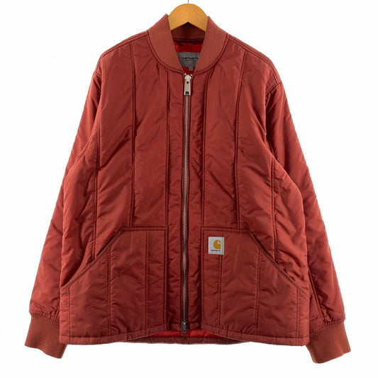 【現状渡し品】【メンズ】 Carhartt WIP カーハート ワークインプログレス LACHLAN LINER I034385 ラクリンライナー ジャケット アウター 145-260507-ko-09-tei サイズ：L カラー：レッド/オレンジ 万代Net店