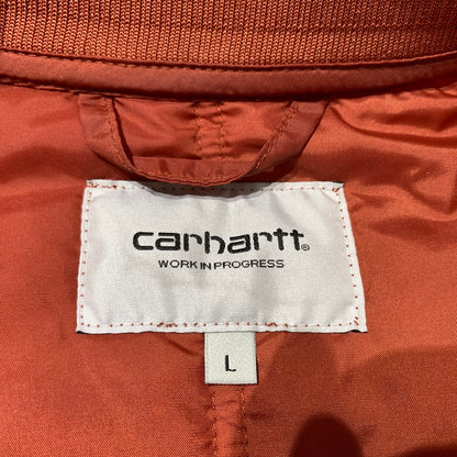 【現状渡し品】【メンズ】 Carhartt WIP カーハート ワークインプログレス LACHLAN LINER I034385 ラクリンライナー ジャケット アウター 145-260507-ko-09-tei サイズ：L カラー：レッド/オレンジ 万代Net店