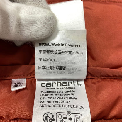 【現状渡し品】【メンズ】 Carhartt WIP カーハート ワークインプログレス LACHLAN LINER I034385 ラクリンライナー ジャケット アウター 145-260507-ko-09-tei サイズ：L カラー：レッド/オレンジ 万代Net店