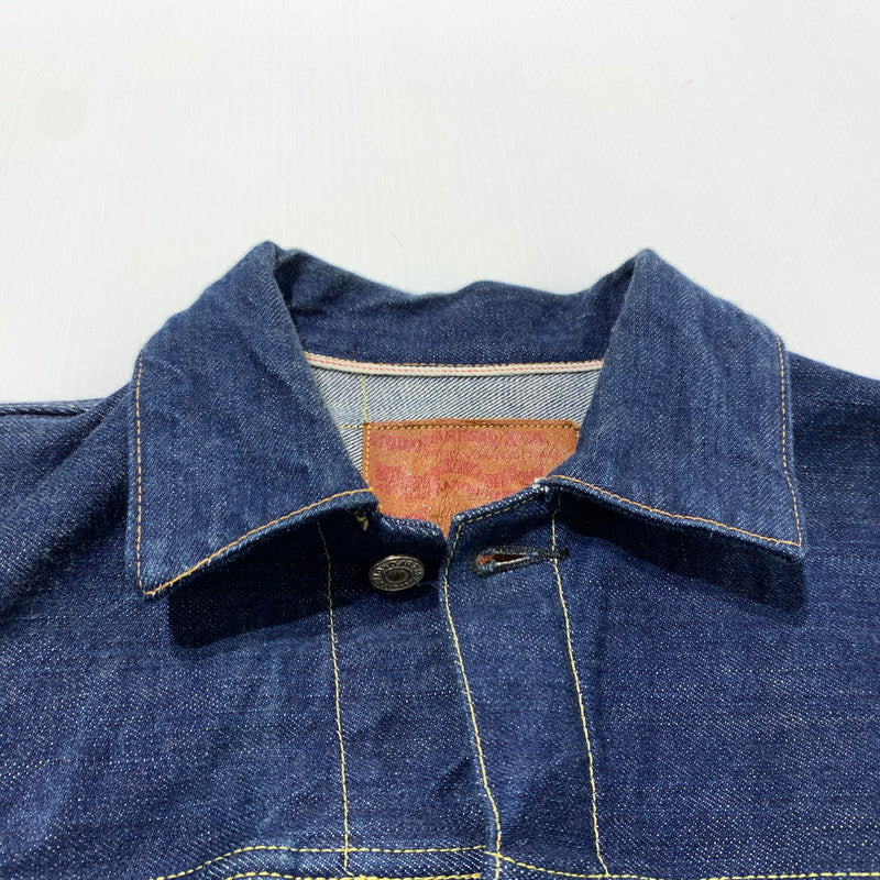 【中古品】【メンズ】 STUDIO D'ARTISAN&SA ステュディオ・ダ・ルチザン 1ST TYPE DENIM JACKET SD-D01J ファーストタイプ デニムジャケット アウター 140-260507-ko-03-tei サイズ：38 カラー：インディゴ 万代Net店