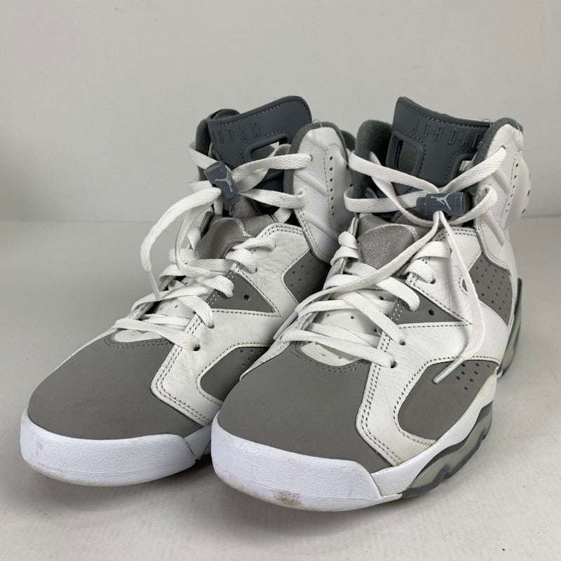 【中古品】【メンズ】 NIKE ナイキ CT8529-100 AIR JORDAN 6 エア ジョーダン6 COOL GRAY クールグレー スニーカー 靴 160-260515-ky-10-teih サイズ：27cm　 カラー：ホワイト/グレー 万代Net店