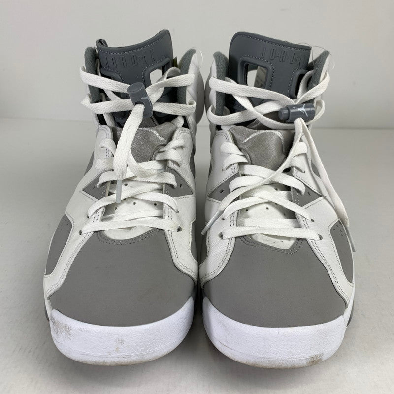 【中古品】【メンズ】 NIKE ナイキ CT8529-100 AIR JORDAN 6 エア ジョーダン6 COOL GRAY クールグレー スニーカー 靴 160-260515-ky-10-teih サイズ：27cm　 カラー：ホワイト/グレー 万代Net店