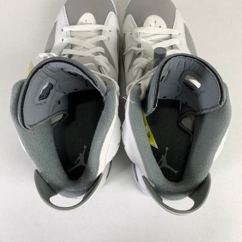 【中古品】【メンズ】 NIKE ナイキ CT8529-100 AIR JORDAN 6 エア ジョーダン6 COOL GRAY クールグレー スニーカー 靴 160-260515-ky-10-teih サイズ：27cm　 カラー：ホワイト/グレー 万代Net店