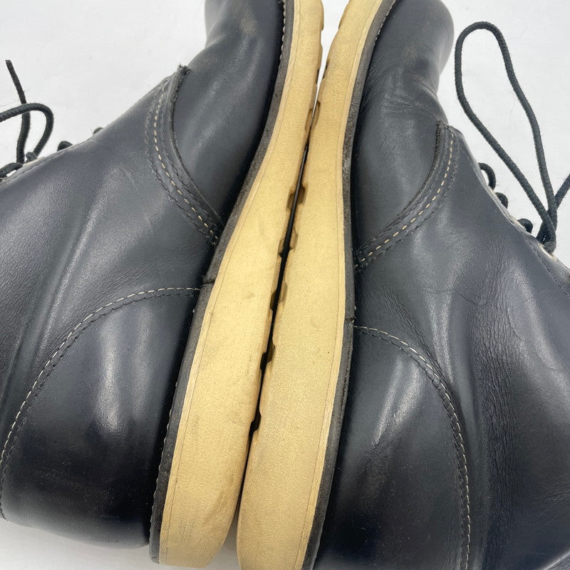 【中古品】【メンズ】 RED WING レッドウィング 6-INCH CLASSIC ROUND TOE BOOTS 8165 6インチ クラシック ラウンドトゥ ブーツ 靴 シューズ 164-260604-yo-06-tei サイズ：27cm カラー：ブラック 万代Net店
