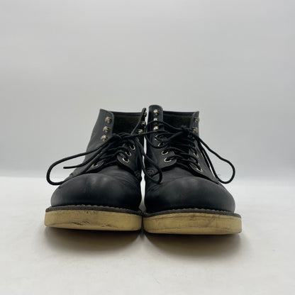 【中古品】【メンズ】 RED WING レッドウィング 6-INCH CLASSIC ROUND TOE BOOTS 8165 6インチ クラシック ラウンドトゥ ブーツ 靴 シューズ 164-260604-yo-06-tei サイズ：27cm カラー：ブラック 万代Net店