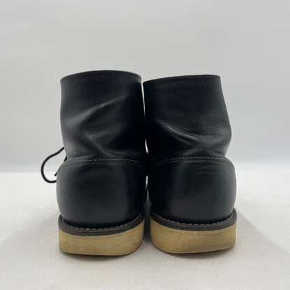 【中古品】【メンズ】 RED WING レッドウィング 6-INCH CLASSIC ROUND TOE BOOTS 8165 6インチ クラシック ラウンドトゥ ブーツ 靴 シューズ 164-260604-yo-06-tei サイズ：27cm カラー：ブラック 万代Net店