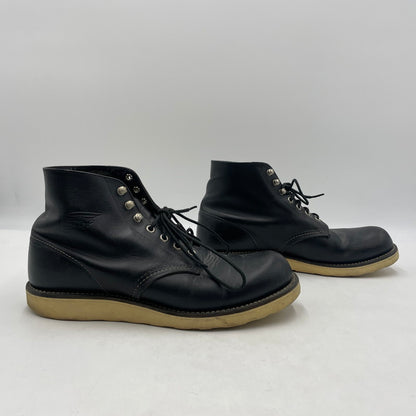 【中古品】【メンズ】 RED WING レッドウィング 6-INCH CLASSIC ROUND TOE BOOTS 8165 6インチ クラシック ラウンドトゥ ブーツ 靴 シューズ 164-260604-yo-06-tei サイズ：27cm カラー：ブラック 万代Net店