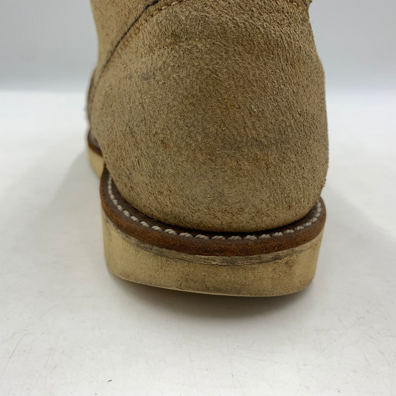 【現状渡し品】【メンズ】 RED WING レッドウィング 6INCH LINEMAN BOOTS 2908 6インチ ラインマン ブーツ 靴 ワークブーツ 164-260606-ko-03-tei サイズ：9D カラー：ベージュ 万代Net店