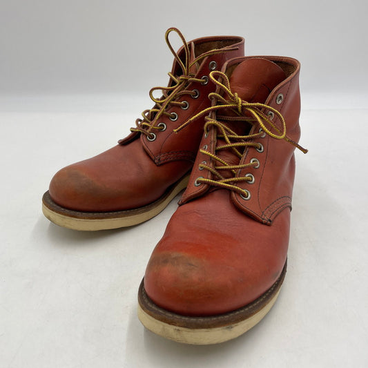 【中古品】【メンズ】 RED WING レッドウィング 6-INCH CLASSIC ROUND TOE BOOTS 8166 6インチ クラシック ラウンドトゥ ブーツ 靴 シューズ 164-260604-yo-07-tei サイズ：27cm カラー：オロラセット 万代Net店