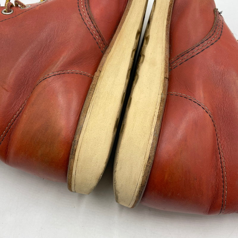 【中古品】【メンズ】 RED WING レッドウィング 6-INCH CLASSIC ROUND TOE BOOTS 8166 6インチ クラシック ラウンドトゥ ブーツ 靴 シューズ 164-260604-yo-07-tei サイズ：27cm カラー：オロラセット 万代Net店