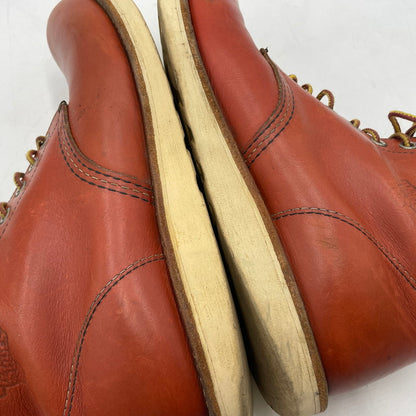 【中古品】【メンズ】 RED WING レッドウィング 6-INCH CLASSIC ROUND TOE BOOTS 8166 6インチ クラシック ラウンドトゥ ブーツ 靴 シューズ 164-260604-yo-07-tei サイズ：27cm カラー：オロラセット 万代Net店