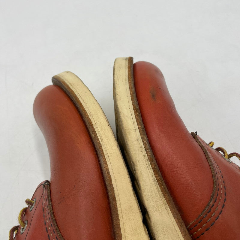 【中古品】【メンズ】 RED WING レッドウィング 6-INCH CLASSIC ROUND TOE BOOTS 8166 6インチ クラシック ラウンドトゥ ブーツ 靴 シューズ 164-260604-yo-07-tei サイズ：27cm カラー：オロラセット 万代Net店
