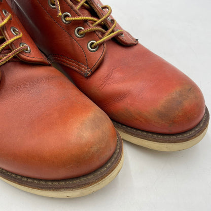 【中古品】【メンズ】 RED WING レッドウィング 6-INCH CLASSIC ROUND TOE BOOTS 8166 6インチ クラシック ラウンドトゥ ブーツ 靴 シューズ 164-260604-yo-07-tei サイズ：27cm カラー：オロラセット 万代Net店