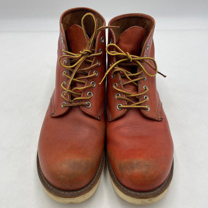 【中古品】【メンズ】 RED WING レッドウィング 6-INCH CLASSIC ROUND TOE BOOTS 8166 6インチ クラシック ラウンドトゥ ブーツ 靴 シューズ 164-260604-yo-07-tei サイズ：27cm カラー：オロラセット 万代Net店