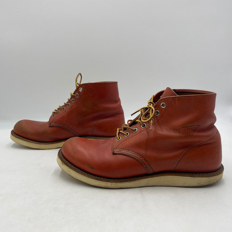 【中古品】【メンズ】 RED WING レッドウィング 6-INCH CLASSIC ROUND TOE BOOTS 8166 6インチ クラシック ラウンドトゥ ブーツ 靴 シューズ 164-260604-yo-07-tei サイズ：27cm カラー：オロラセット 万代Net店