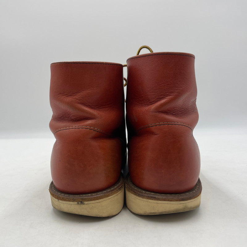 【中古品】【メンズ】 RED WING レッドウィング 6-INCH CLASSIC ROUND TOE BOOTS 8166 6インチ クラシック ラウンドトゥ ブーツ 靴 シューズ 164-260604-yo-07-tei サイズ：27cm カラー：オロラセット 万代Net店