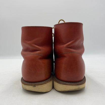 【中古品】【メンズ】 RED WING レッドウィング 6-INCH CLASSIC ROUND TOE BOOTS 8166 6インチ クラシック ラウンドトゥ ブーツ 靴 シューズ 164-260604-yo-07-tei サイズ：27cm カラー：オロラセット 万代Net店