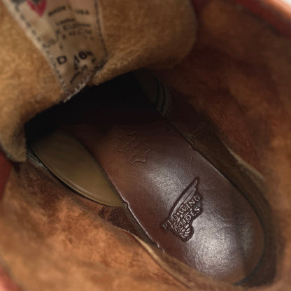 【中古品】【メンズ】 RED WING レッドウィング 6-INCH CLASSIC ROUND TOE BOOTS 8166 6インチ クラシック ラウンドトゥ ブーツ 靴 シューズ 164-260604-yo-07-tei サイズ：27cm カラー：オロラセット 万代Net店