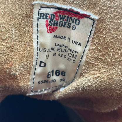 【中古品】【メンズ】 RED WING レッドウィング 6-INCH CLASSIC ROUND TOE BOOTS 8166 6インチ クラシック ラウンドトゥ ブーツ 靴 シューズ 164-260604-yo-07-tei サイズ：27cm カラー：オロラセット 万代Net店