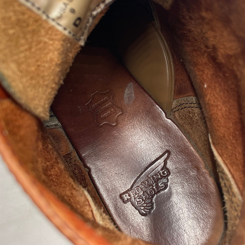 【中古品】【メンズ】 RED WING レッドウィング 6-INCH CLASSIC ROUND TOE BOOTS 8166 6インチ クラシック ラウンドトゥ ブーツ 靴 シューズ 164-260604-yo-07-tei サイズ：27cm カラー：オロラセット 万代Net店
